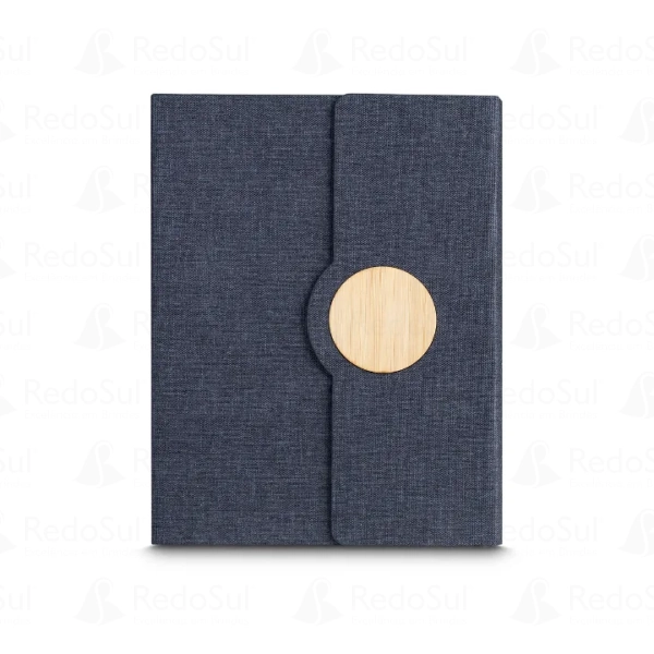 Caderno de Anotações ecológico em RPET Tamanho 21 x 16 cm