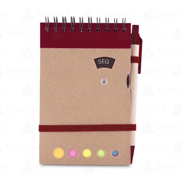 Mini Caderno com Caneta Personalizado