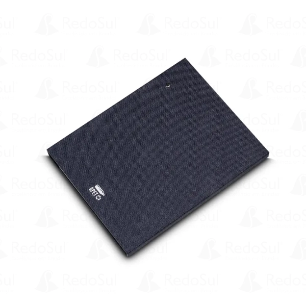 Caderno de Anotações ecológico em RPET Tamanho 21 x 16 cm