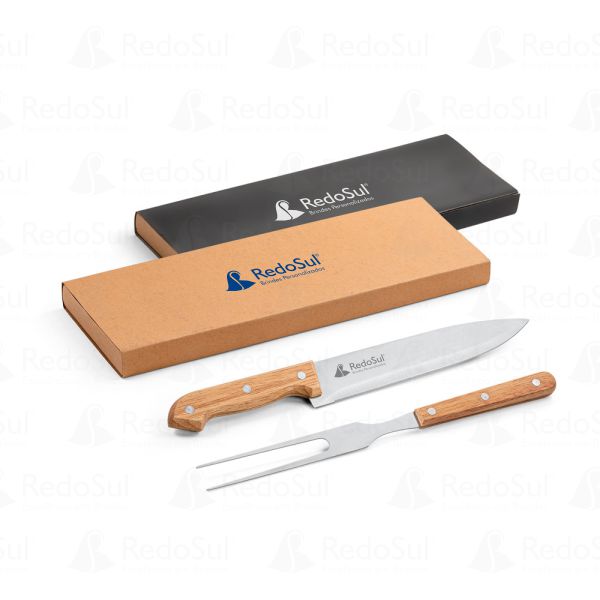 RD 94139-Kit churrasco personalizado 2 peças