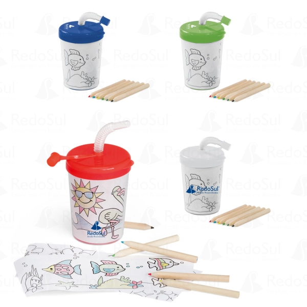 Copo personalizado para crianças