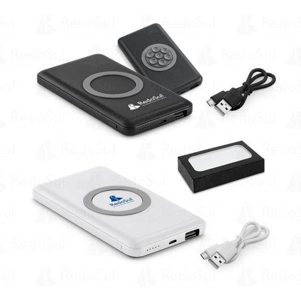 Bateria portátil wireless personalizada