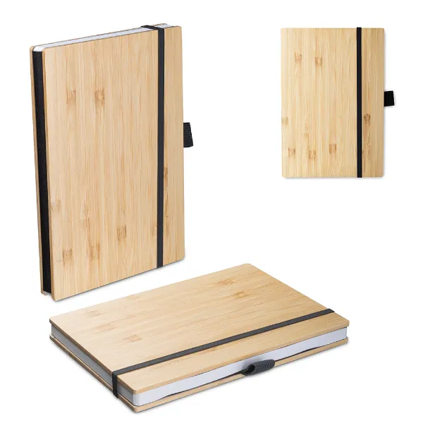 RD 8100200-Caderno personalizado capa de bambu