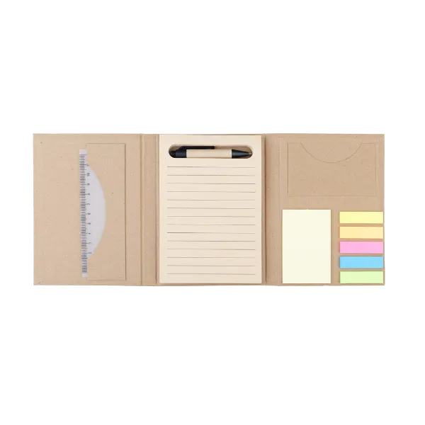 Kit Escritório personalizado com caderno e caneta