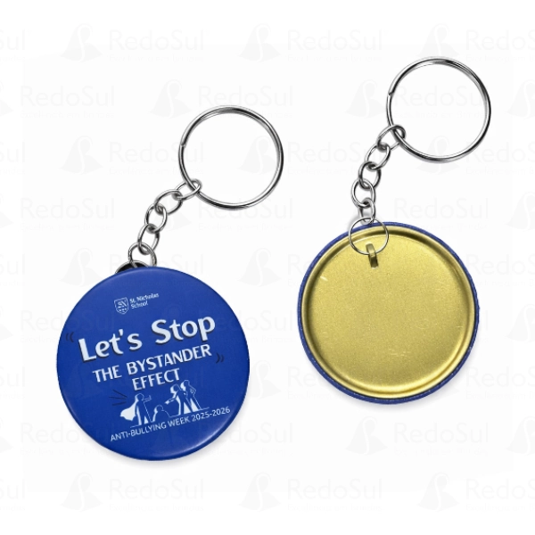 Chaveiro personalizado padrão Americano