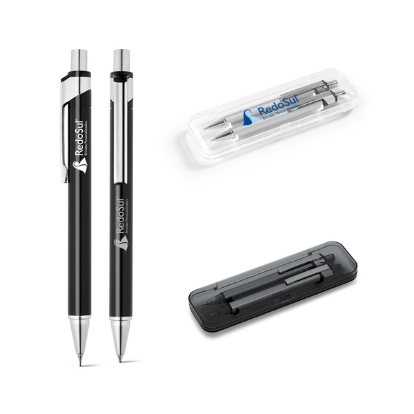 Conjunto de Canetas e lapiseira Personalizadas