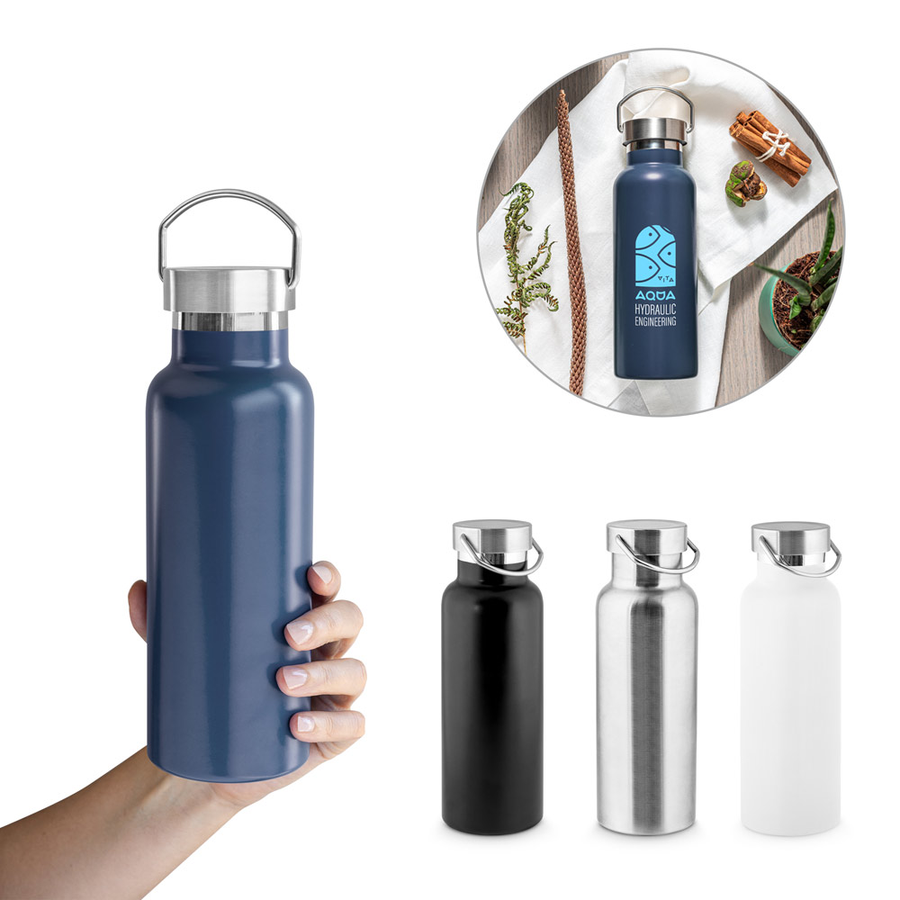 Garrafa personalizada com isolamento a vácuo 810 ml