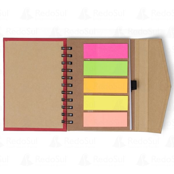 Bloco de Anotações Personalizado 16,3 x 13,5 cm