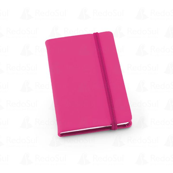 Caderno tipo Moleskine Personalizado 14 x 9 cm