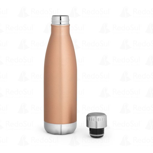 Garrafa em Aço Inox Personalizada 510 ml e parede dupla